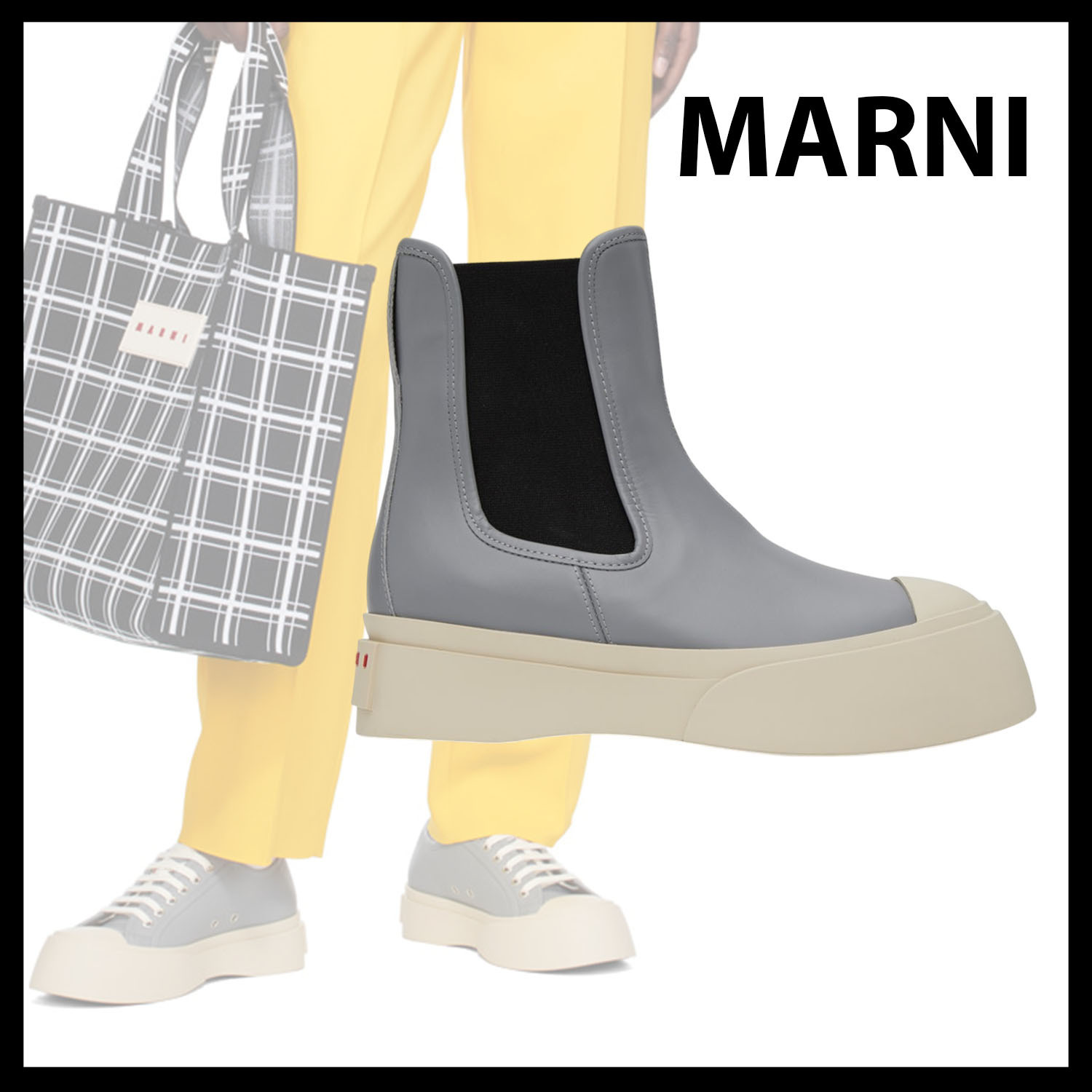 ◆ Marni ◆ アンクルハイブーツ