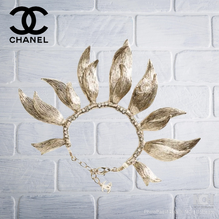 【25SS☆エレガントな羽模様☆】CHANEL ブレスレット