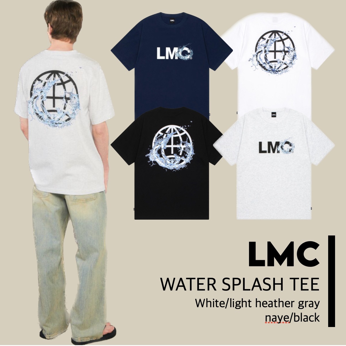 【 25SS新作】 ★LMC★ WATER SPLASH TEE