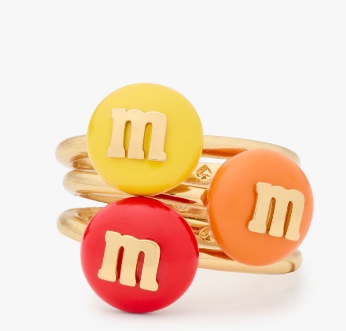 指輪・リング M&M's x Kate Spade New York Stacking Ring Set KJ233