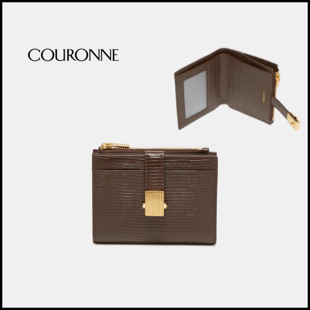 [COURONNE] Reve Half Wallet BR/ 韓国発