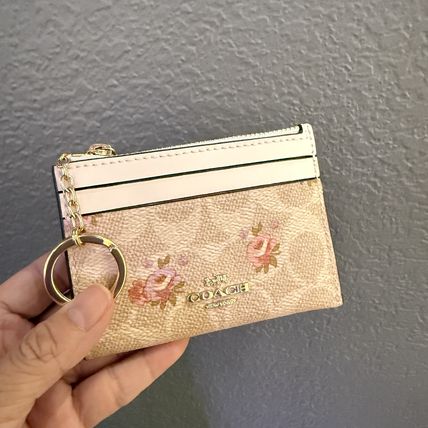 ベージュ系 Coach(コーチ) カードケース・名刺入れ(レディース
