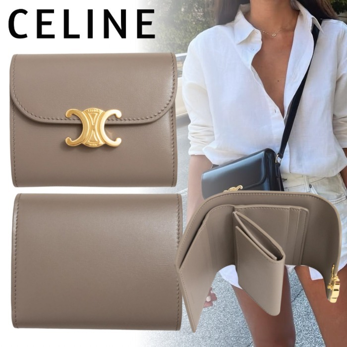 ◆国内直営◆【CELINE】スモール フラップウォレット トリオンフ