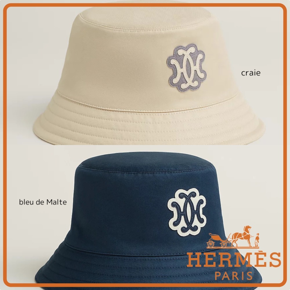 お洒落♪【HERMES】[H Lift]モチーフ☆ハット Bob Harper Lift