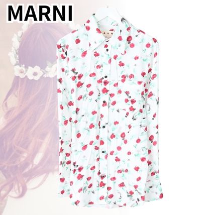 花柄 MARNI(マルニ) ブラウス・シャツ(レディース) - 海外通販の