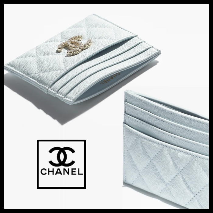 【お洒落キラキラロゴ】CHANEL カード ケース