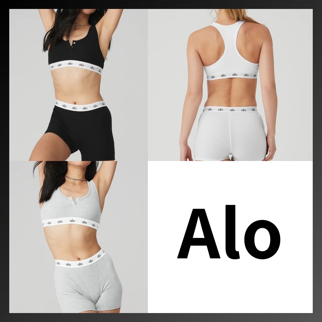 ＊ALO Yoga＊ アイコン リブヘンリーブラ