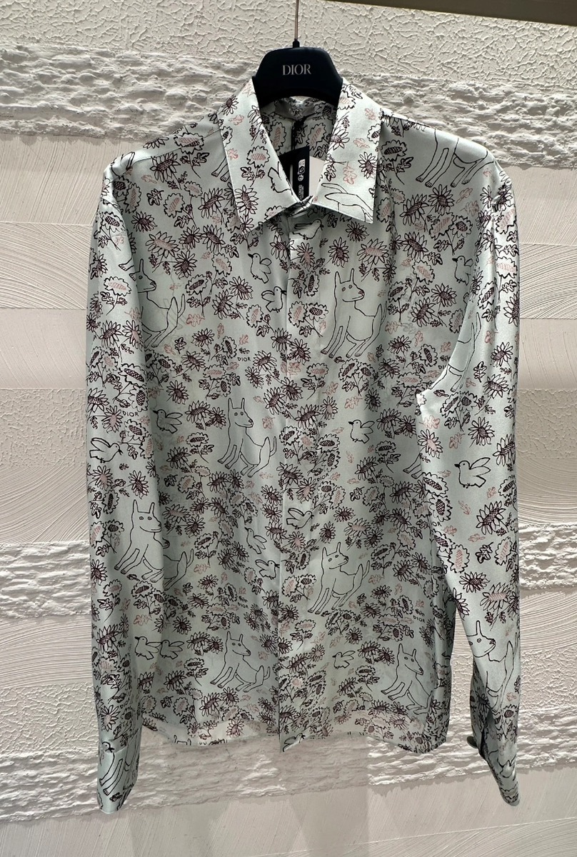 爽やかグリーン♪】DIOR AND HYLTON NEL シャツ