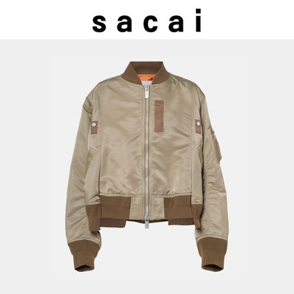 クリスマスファッション SACAI】☆送料関税込み☆ (sacai テクニカルツイルブルゾン ジャケット・アウター