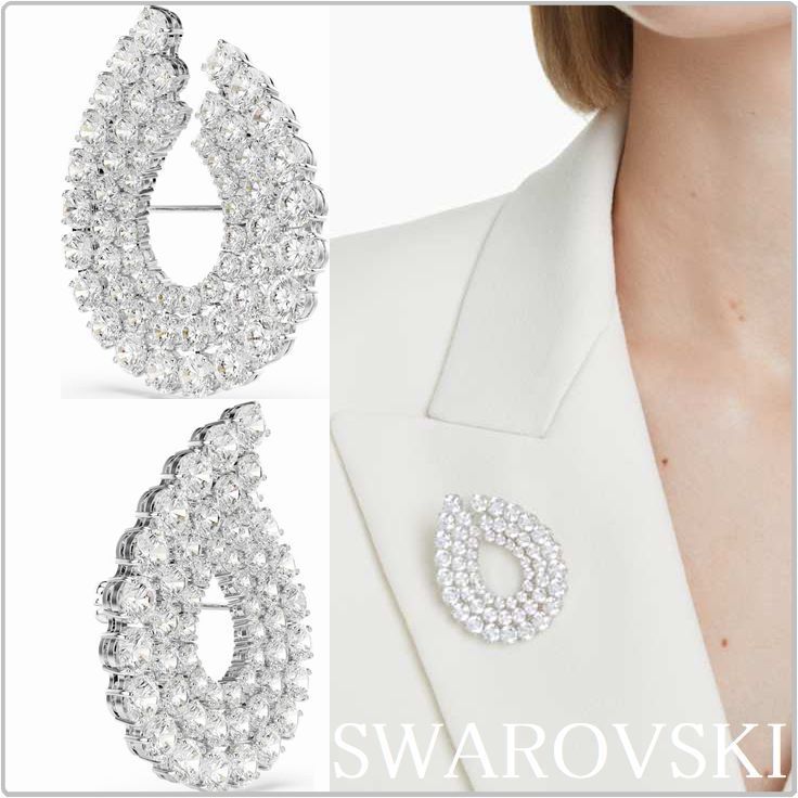 SWAROVSKI スワロフスキー Matrix ブローチ 追跡送料関税込み
