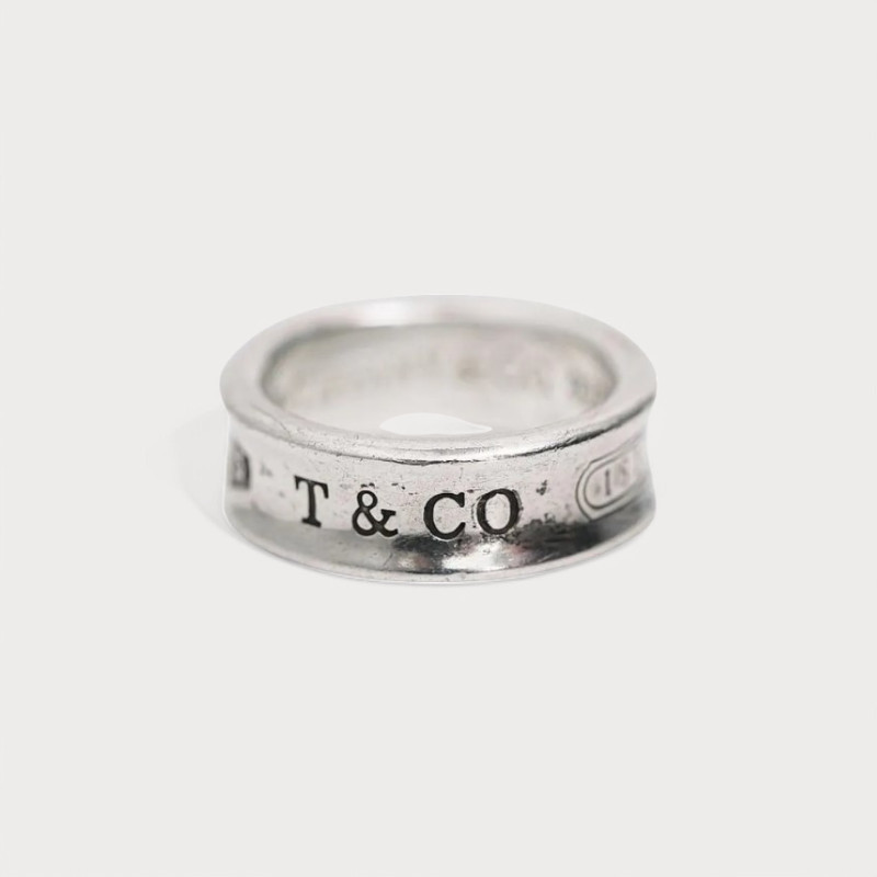 Tiffany & Co 1837 シルバー リング/指輪【ランク：A】