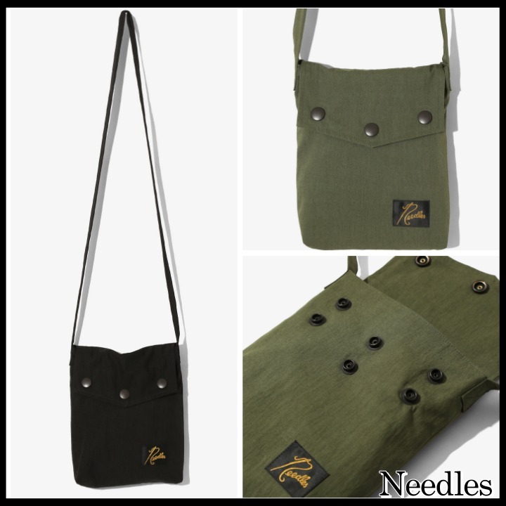 ◆Needles ニードルズ◆シンプル ロゴ ミニショルダーバッグ