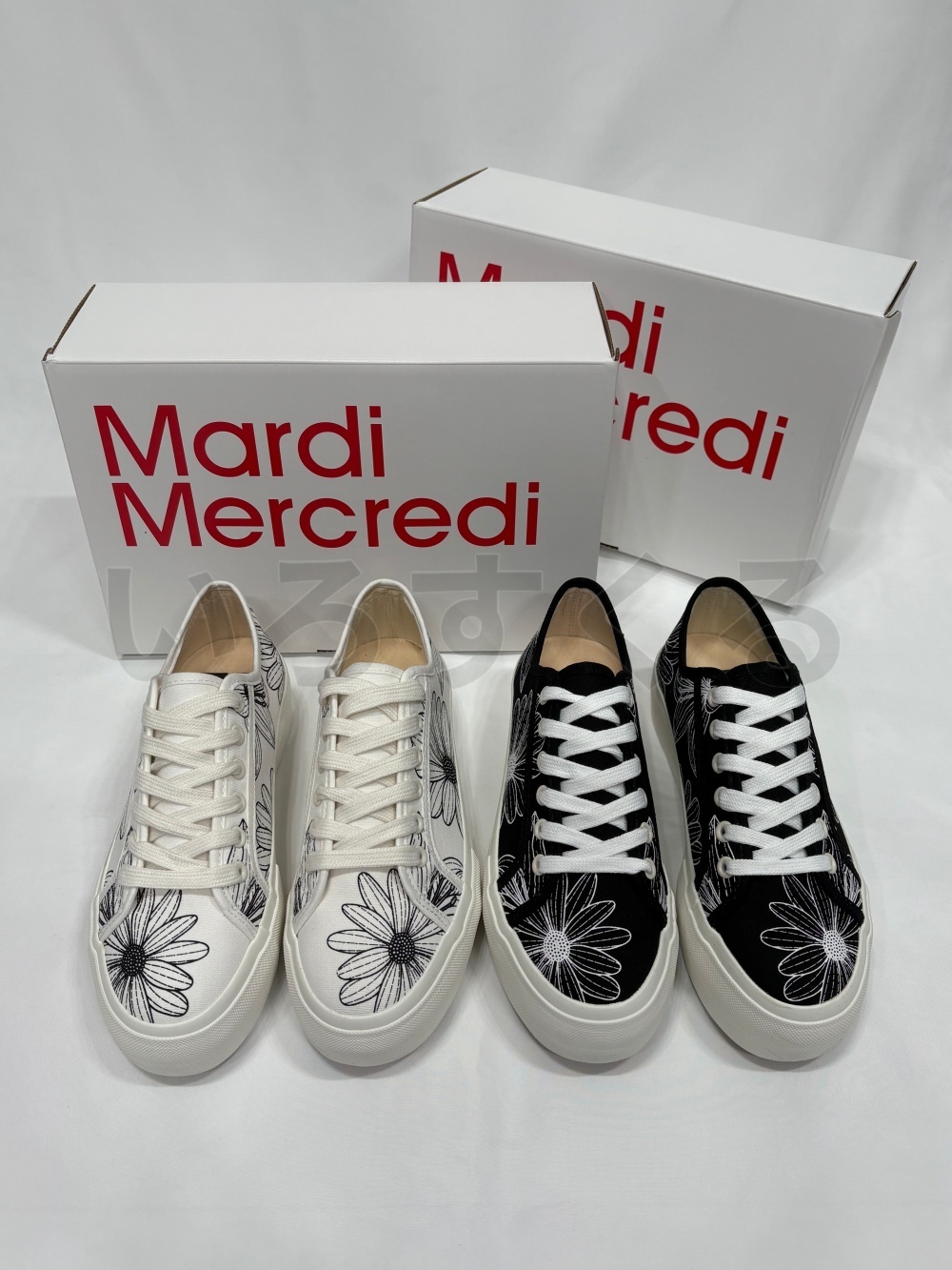 【Mardi Mercredi】FLOWERMARDI PLATFORM SNEAKERS