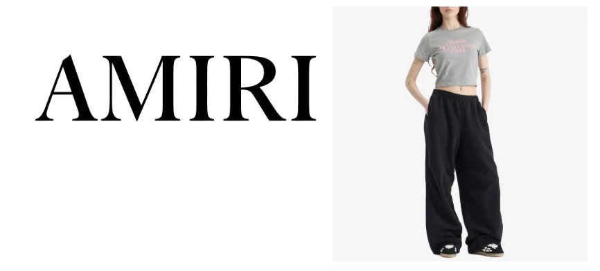 Tシャツ・カットソー AMIRI Hollywood Cafe Baby T-Shirt