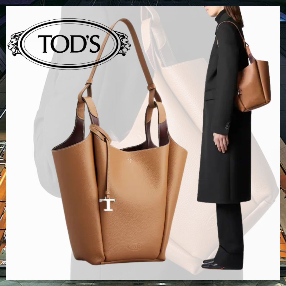 【人気の新作♪日常を美しく】TOD'S ミニレザーバッグ