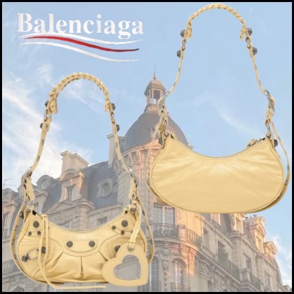 【BALENCIAGA】バターカゴール XS ミニバッグ イエロー