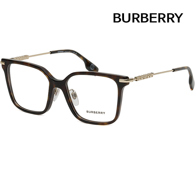 メガネ Burberry BE2376 3002 Square Dark Havana ELIZABETH