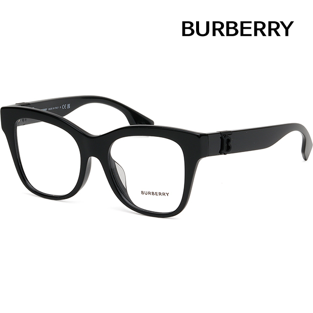 メガネ Burberry Glasses BE2388F 4093 Black Cateye