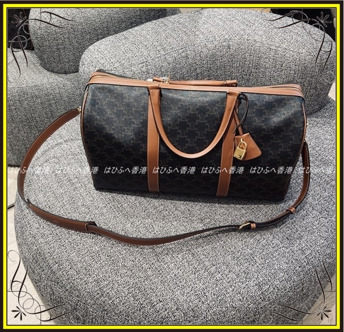 【CELINE】セリーヌ ミディアム トラベルバッグ トリオンフ