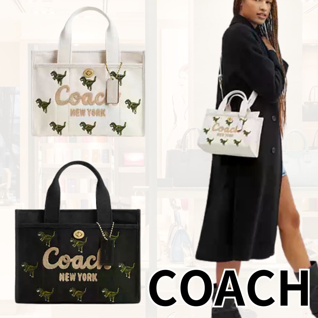 【COACH】カーゴ トート バッグ 26・レキシー プリント 全２色