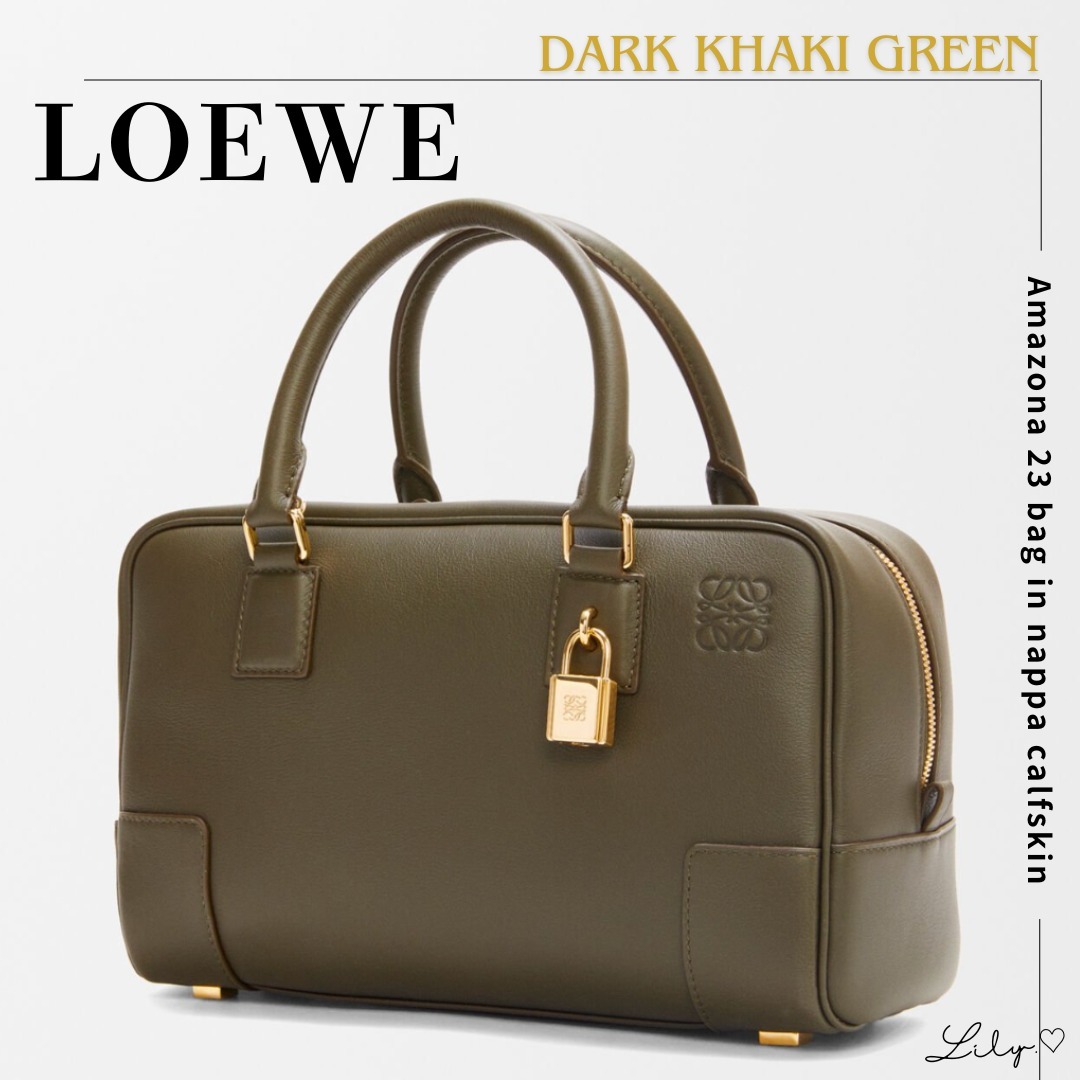 3Way LOEWE ロエベ アマソナ23 バッグ(ナパカーフ) 3WAY】南京錠付!SNS話題♪LOEWE アマソナ23 バッグ ナパカーフ