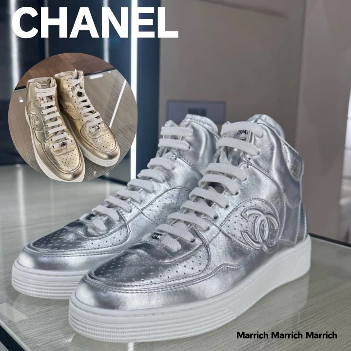 CHANEL《メタリック♡大活躍》シャネル スニーカー