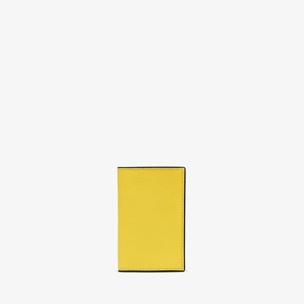 直営店買付【Valextra】Card Case Onda 名刺ケース 二つ折り
