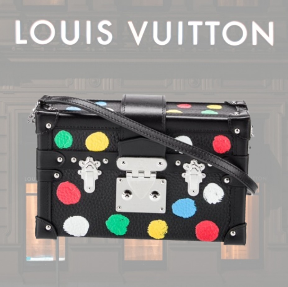 【希少】LOUIS VUITTONxYayoi Kusama Painted Dots Petite Malle