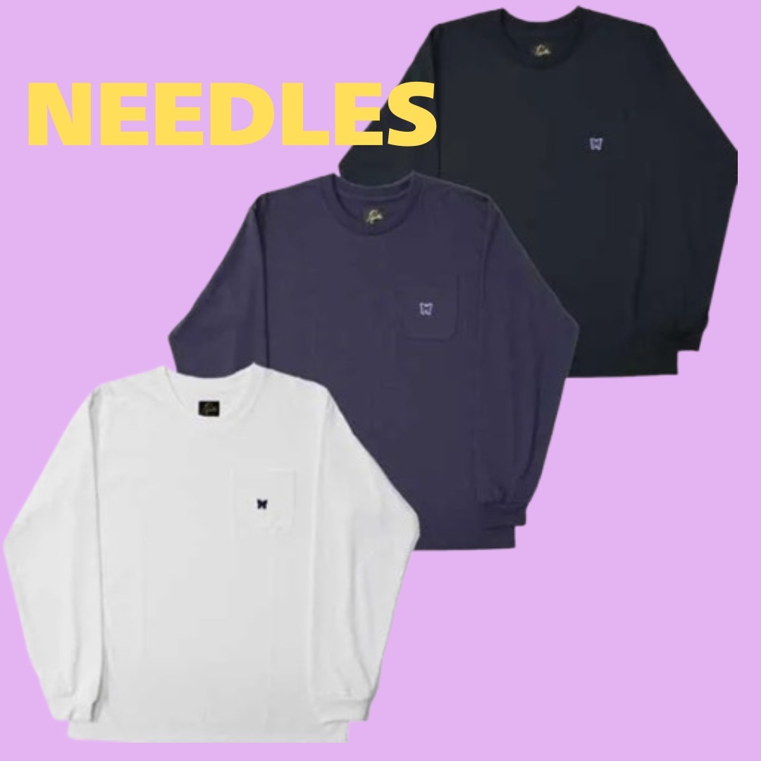 NEEDLES L/S Crew Neck Tee - Poly Jersey ロンT