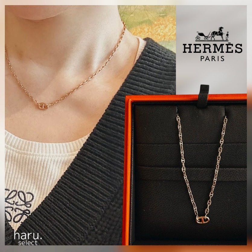 シンプル★エレガント【HERMES】ファランドール ネックレス