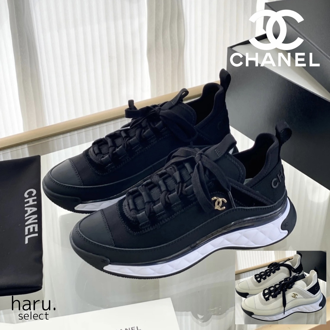 大人気♡カジュアル【CHANEL】シャネル スニーカー