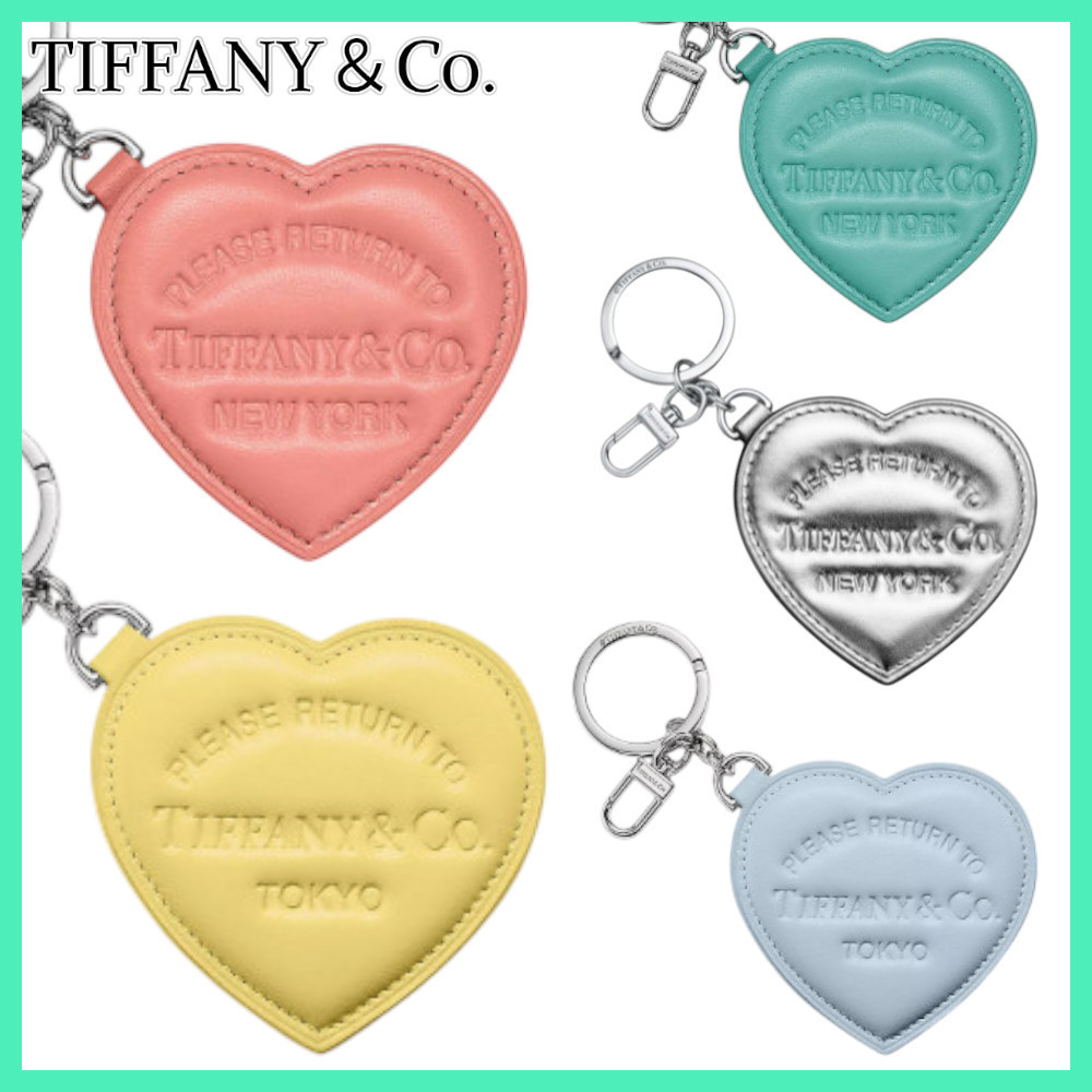 【ポイント使いに☆】Tiffany ハート型 キーチェーン