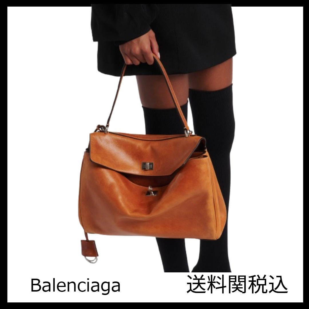送料関税込★Balenciaga★ロデオミディアムレザーショルダー