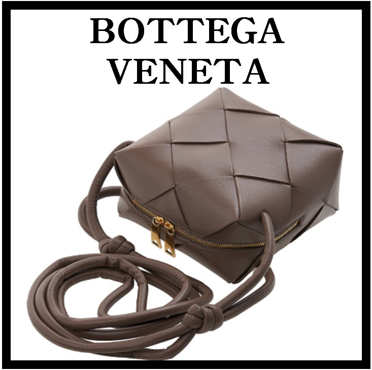 =関税込★BOTTEGA VENETA★ミニカセットカメラバッグ TAUPE GREY