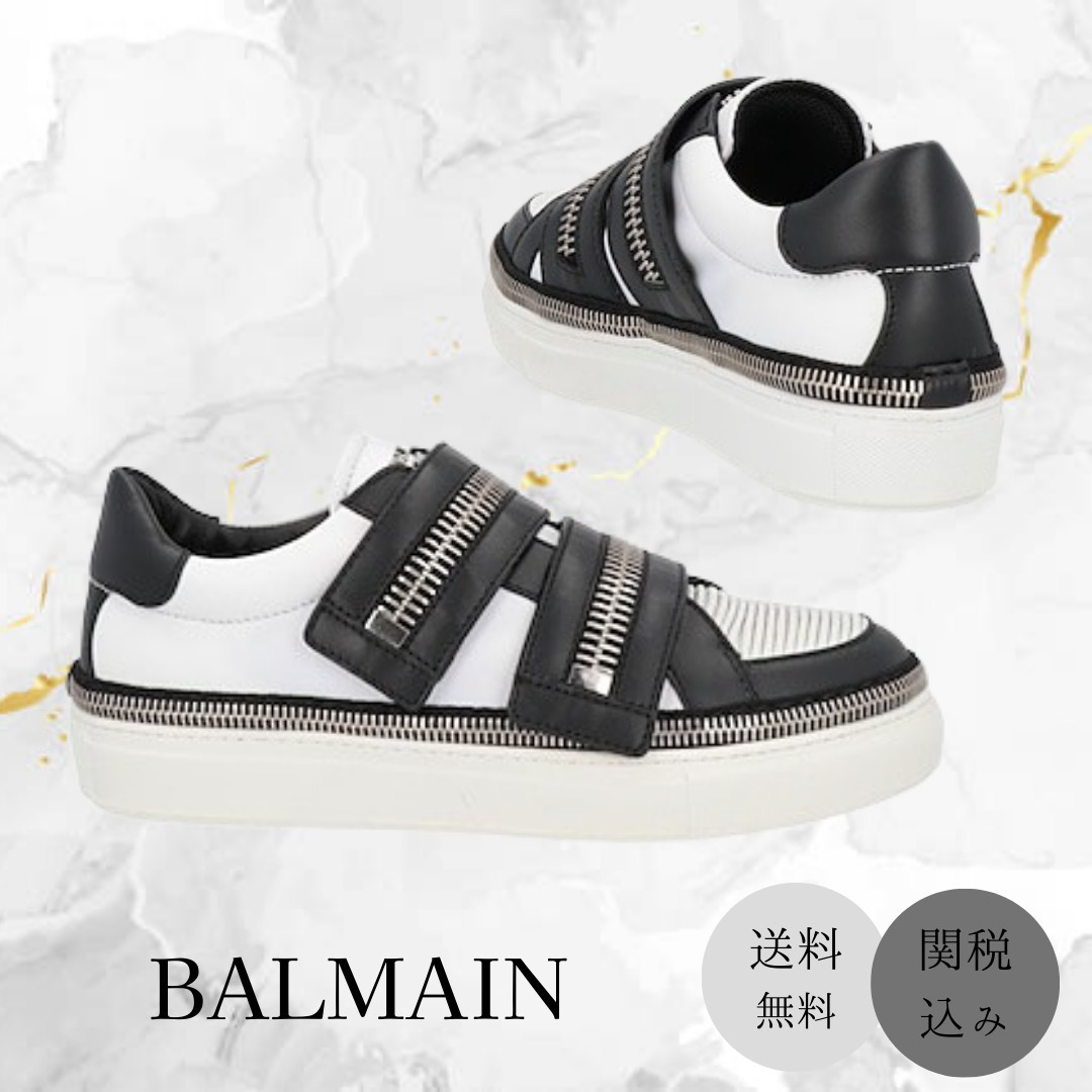 ☆送料関税込☆BALMAIN☆マジックテープ スニーカー