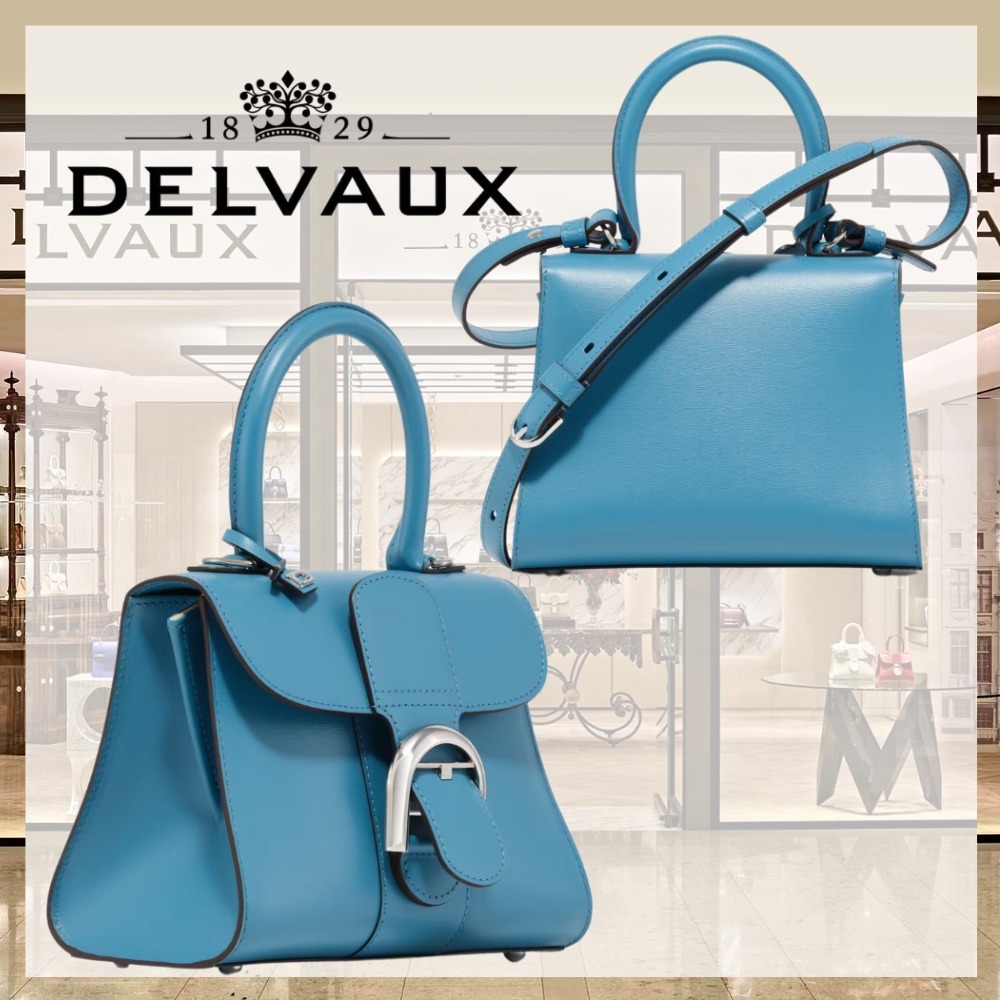 【王室御用達】DELVAUX Brillant Mini 2WAYハンドバッグ