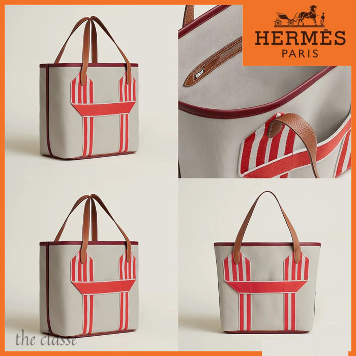 【使いやすい形】HERMES《ピュールサングル》トートバッグ