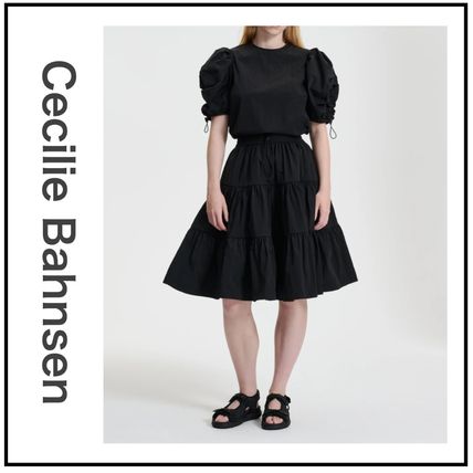 【CECILIE BAHNSEN】エイプリルスカート CECILIE BAHNSEN アシンメトリーフリルスカート Odessa Skirt