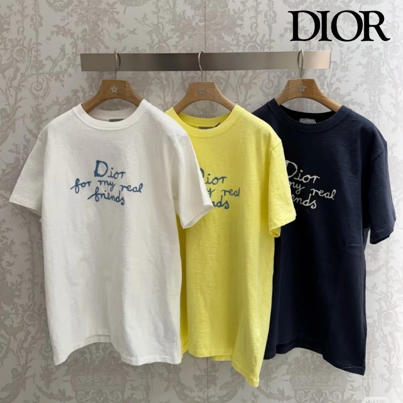 DIOR DIOR AND HYLTON NEL リラックスフィット コットンTシャツ