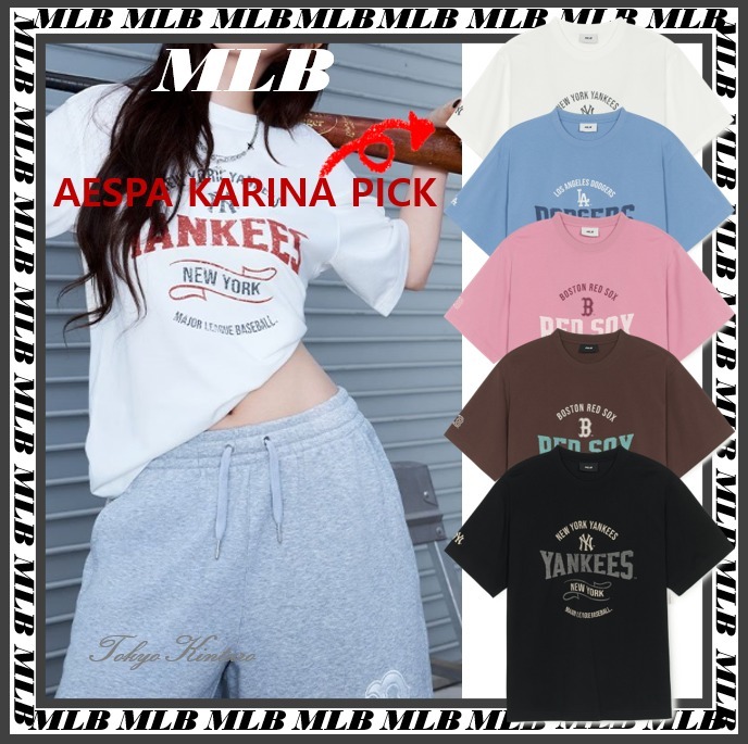 [MLB] Vintage Color Graphic Overfit T-shirt ★大人気★