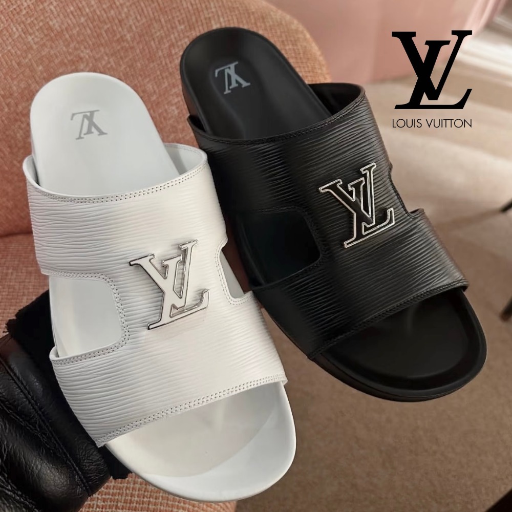 【カジュアルでロゴが印象的☆】LouisVuitton★サンダル