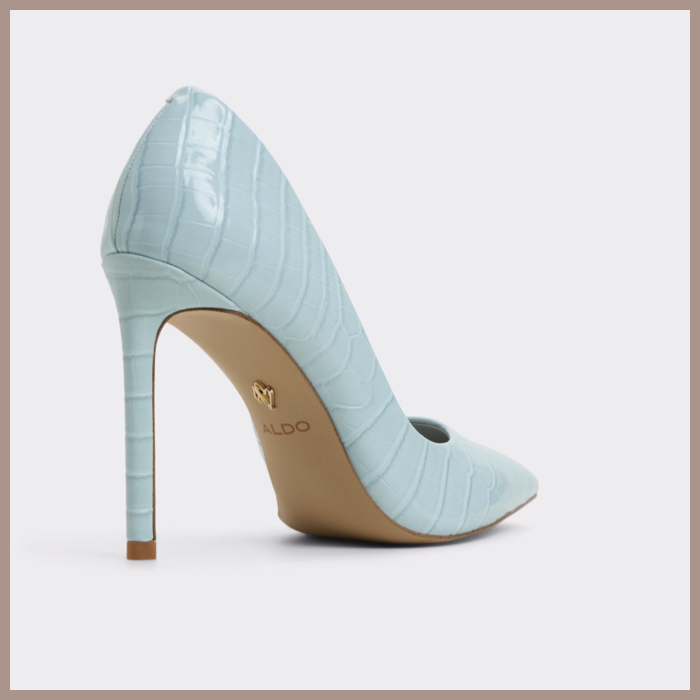 【ALDO】上品・セクシー★クロコ型押し★ヒールパンプス★ 9.5cm