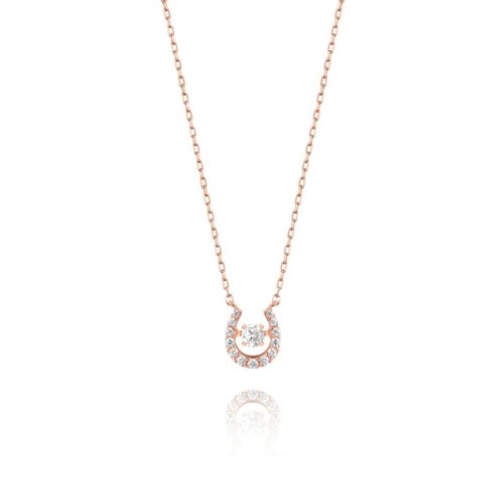 ◆STONEHENgE◆ Lucky You Dancing Stone Stella Necklace N0140