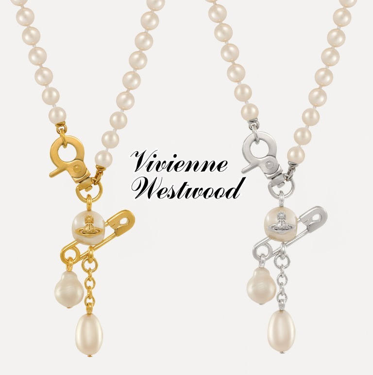 【Vivienne Westwood】Small Claude Pearl ネックレス