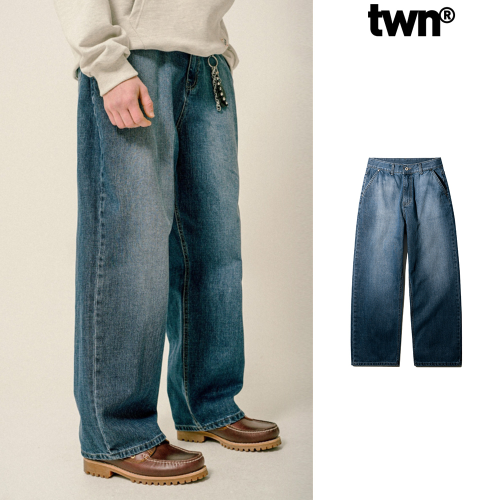 【TWN】25SS★ Dation Wide Denim Pants