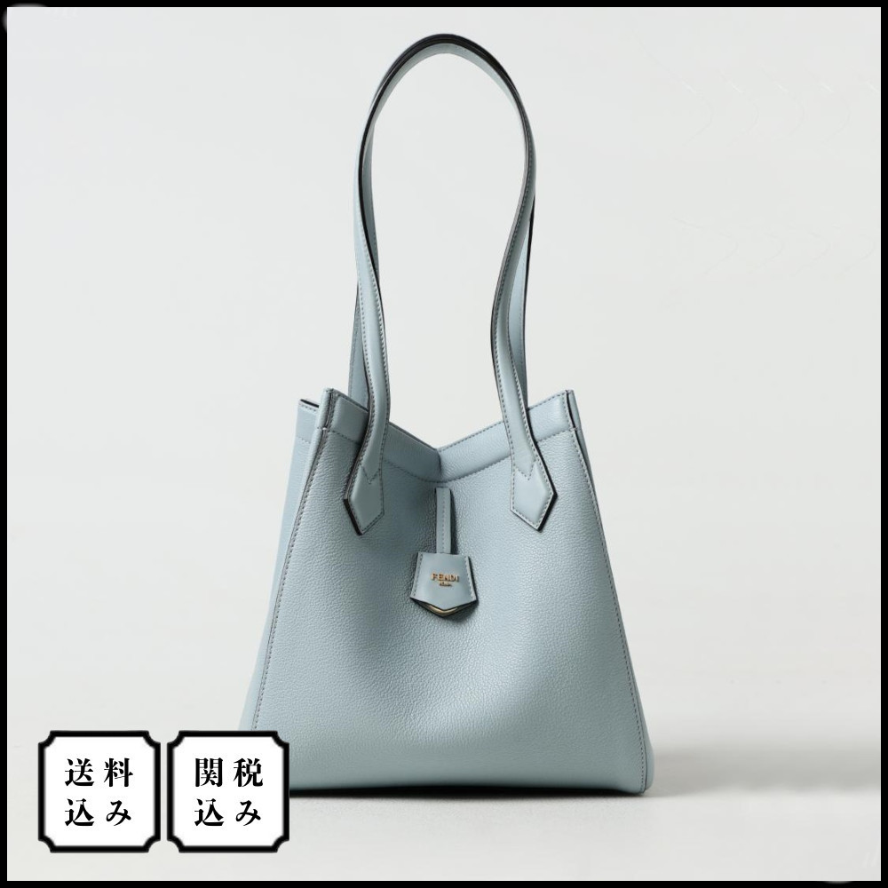 【関税込】FENDI Origami レザーショルダーバッグ ミディアム