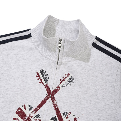 ★2025SS新作★KIRSH★UNION JACK JERSEY ZIP UP UNION JACK JERSEY ZIP UP [BLACK] - KIRSH | 60% - Asian