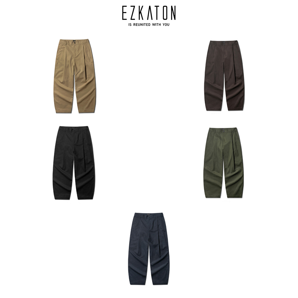 【EZKATON】25SS★ Chino Balloon Wide Pants