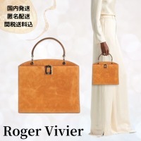 最後の1点【Roger Vivier】ハンドバッグ☆キャメル トートバッグ