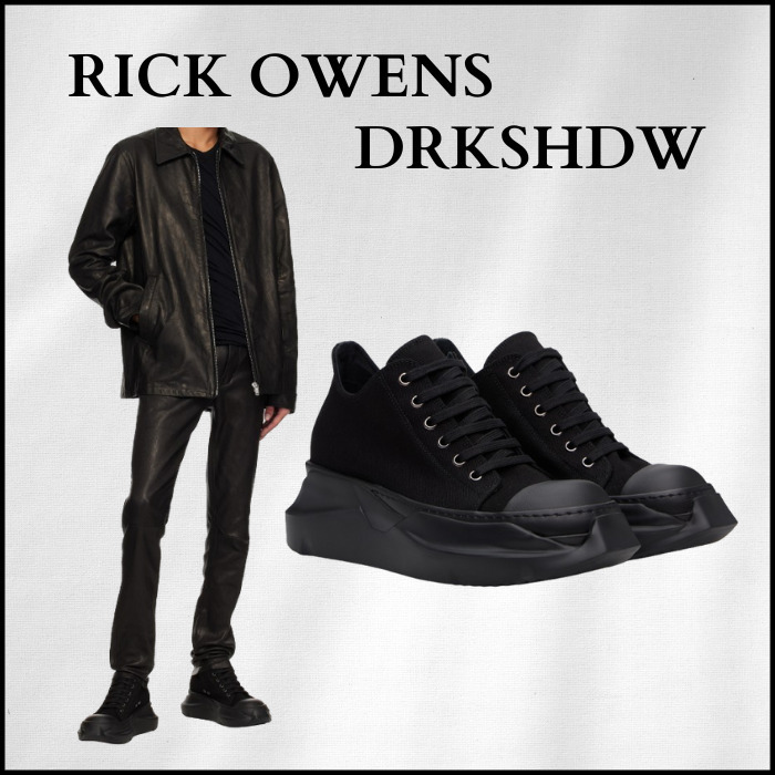 【RICKOWENS】DRKSHDW Hollywood Abstract LowSneaks スニーカー